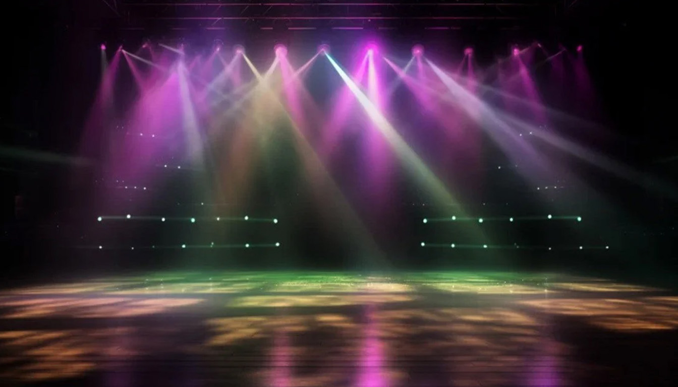 Optical fiber lighting for immersive lounge atmosphere