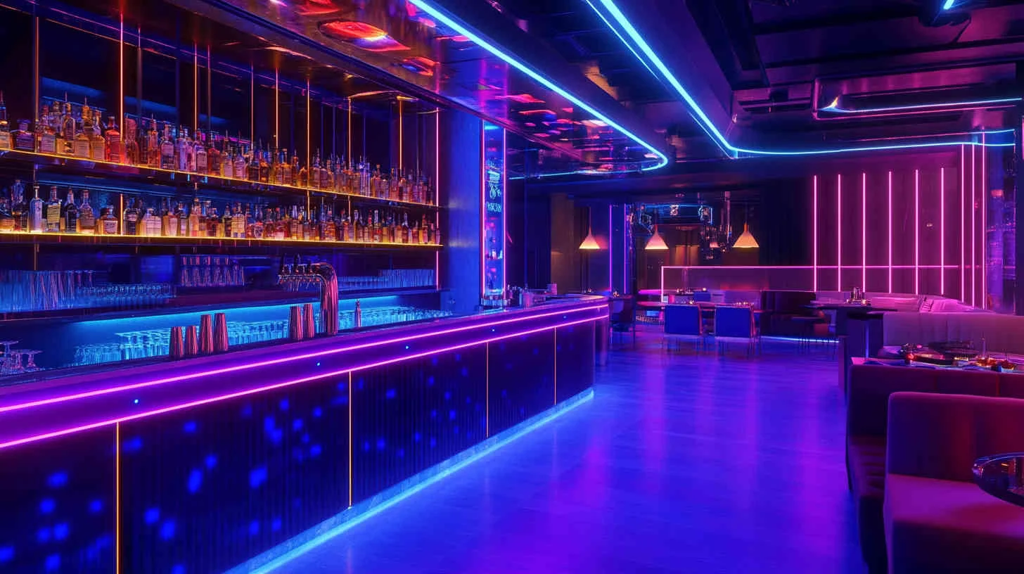 DMX club lighting installation Noida Delhi NCR