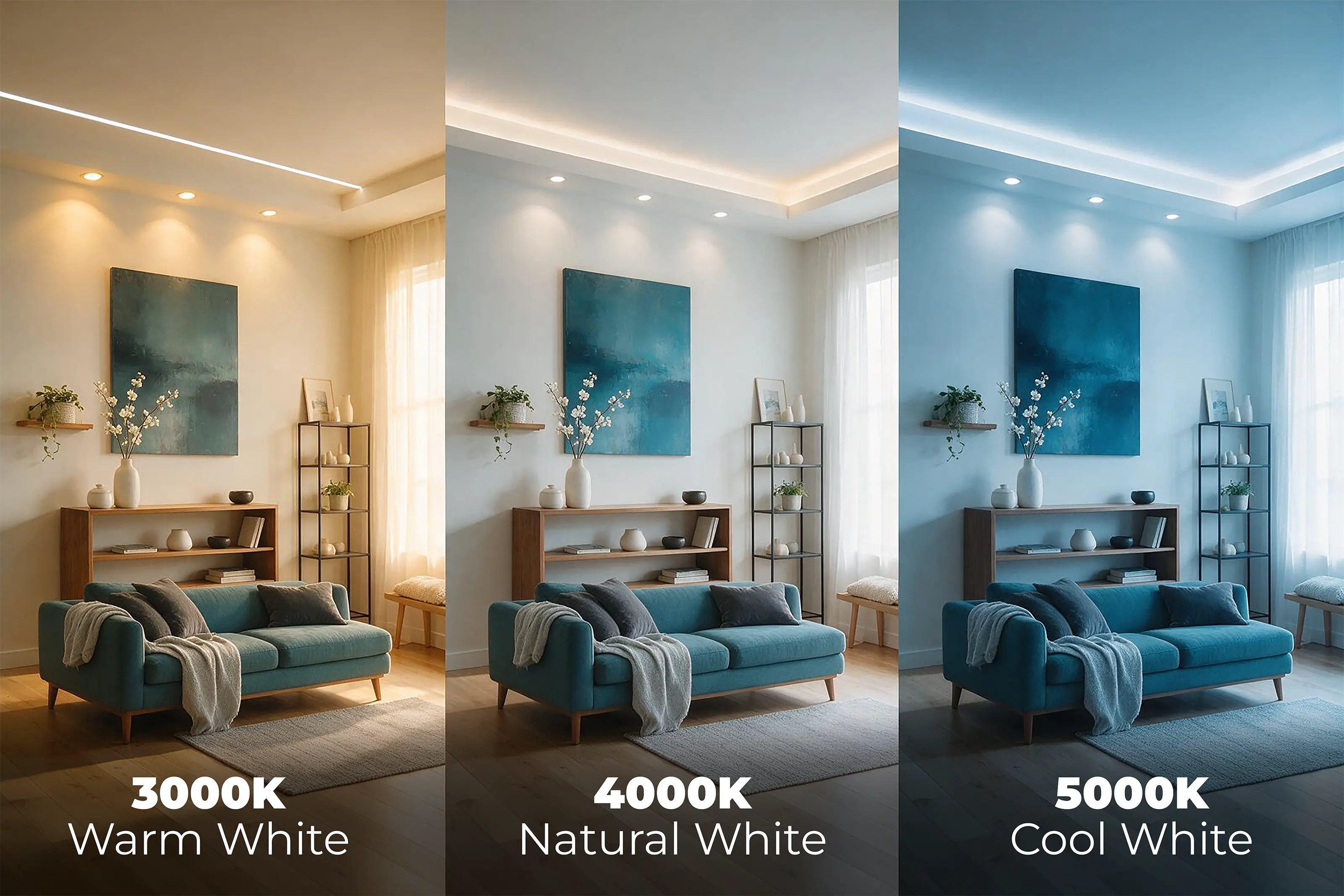 3000K vs 4000K vs 5000K: Which Is Best for Your Home?