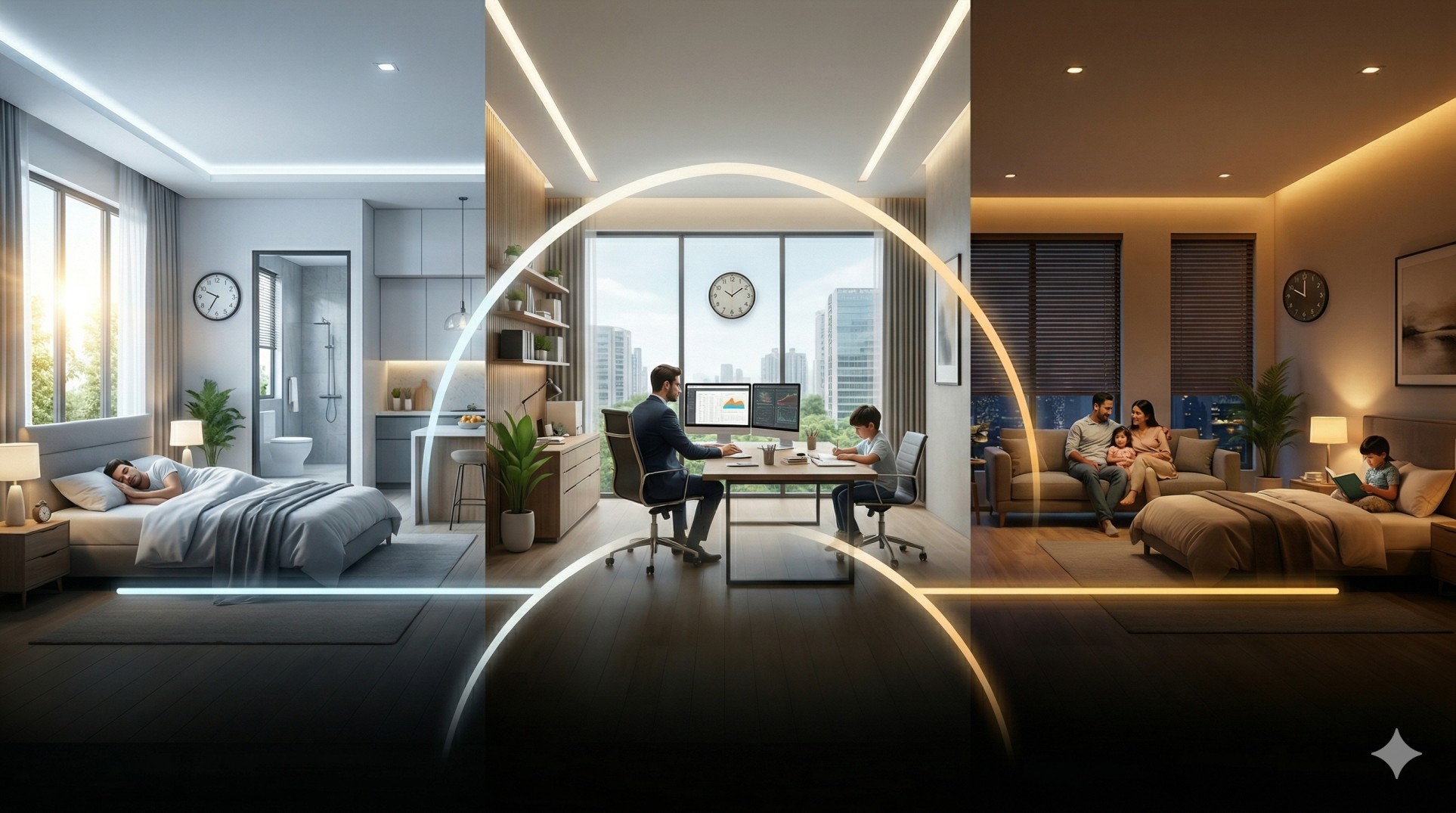Circadian Rhythm Lighting Systems India | Brightmatic