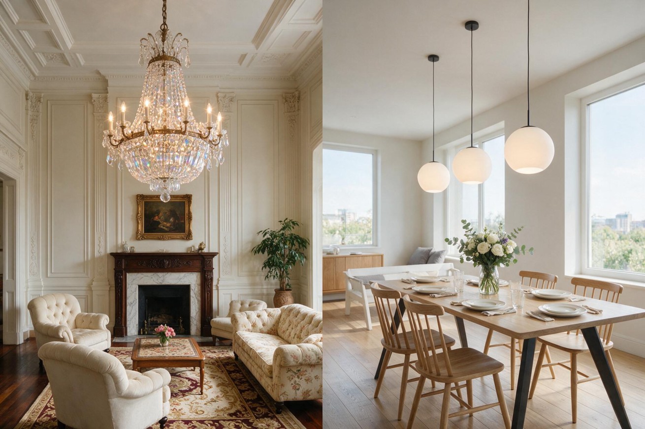 Chandelier vs Pendant Lights: Which Is Right for You?