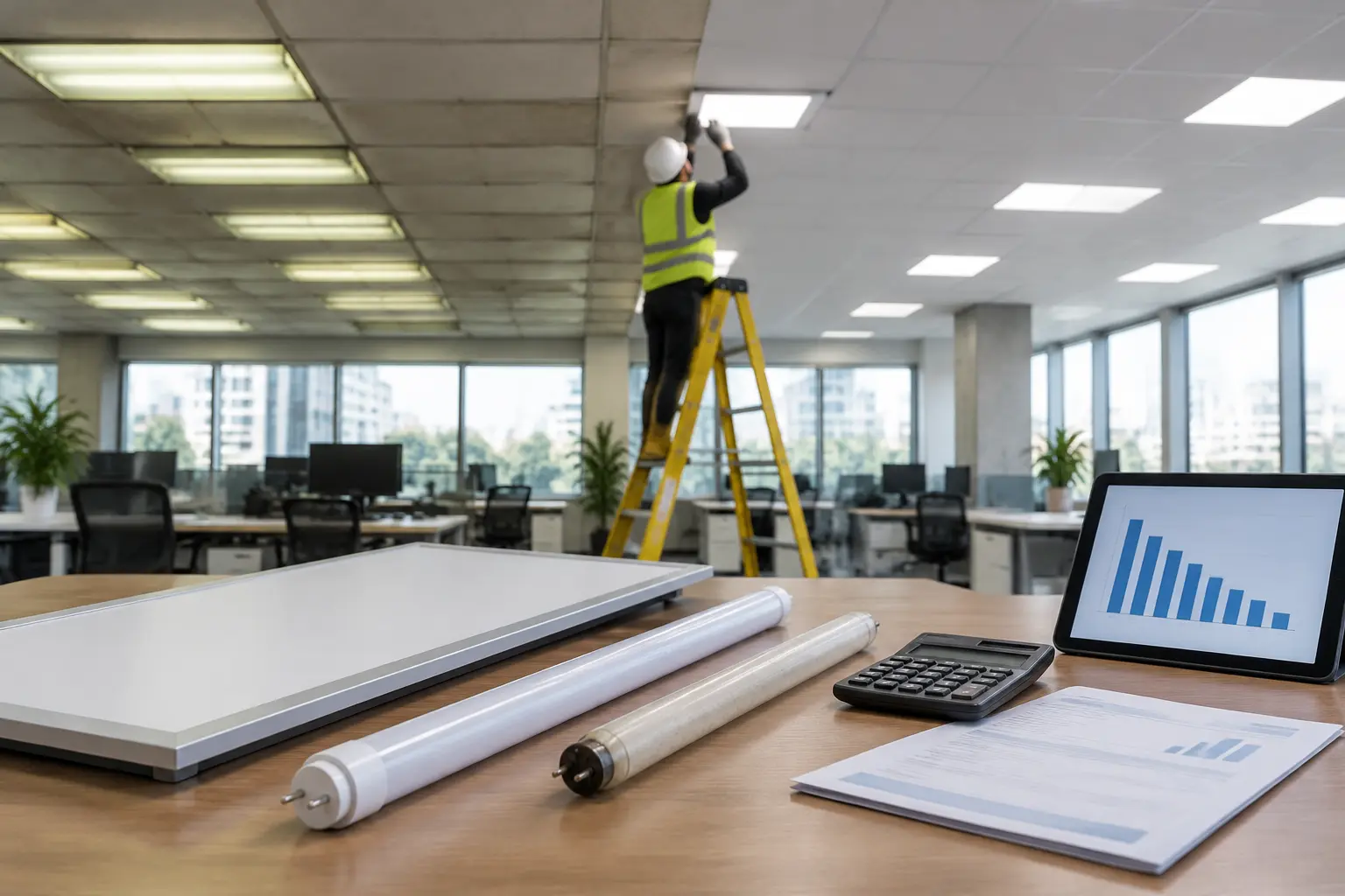 Commercial Lighting Retrofit Cost in India