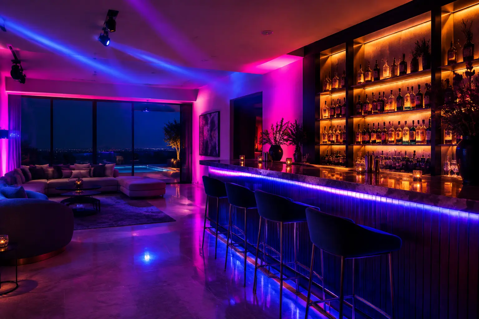 DMX Lighting for Home Clubs & Bars