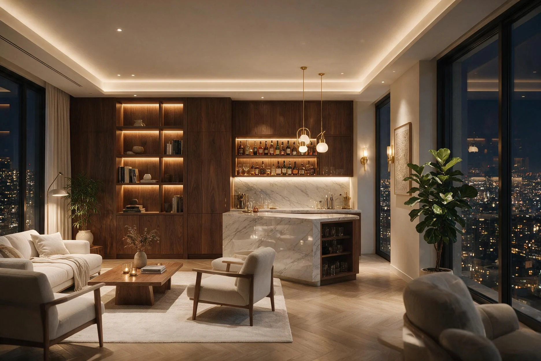 Home Bar Lighting Ideas