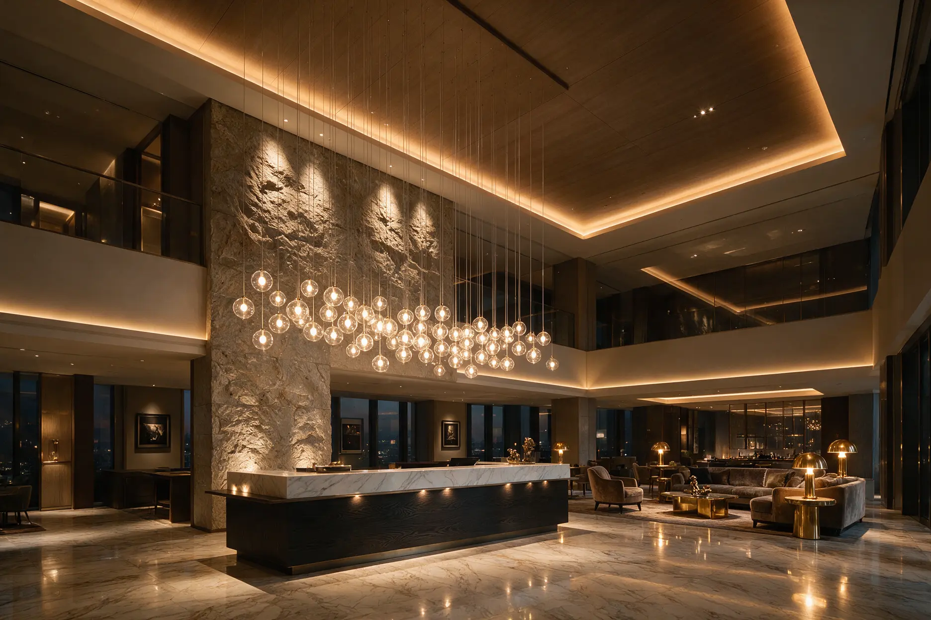 Modern Hotel Lobby Lighting Design: Ideas, Zones & Cost