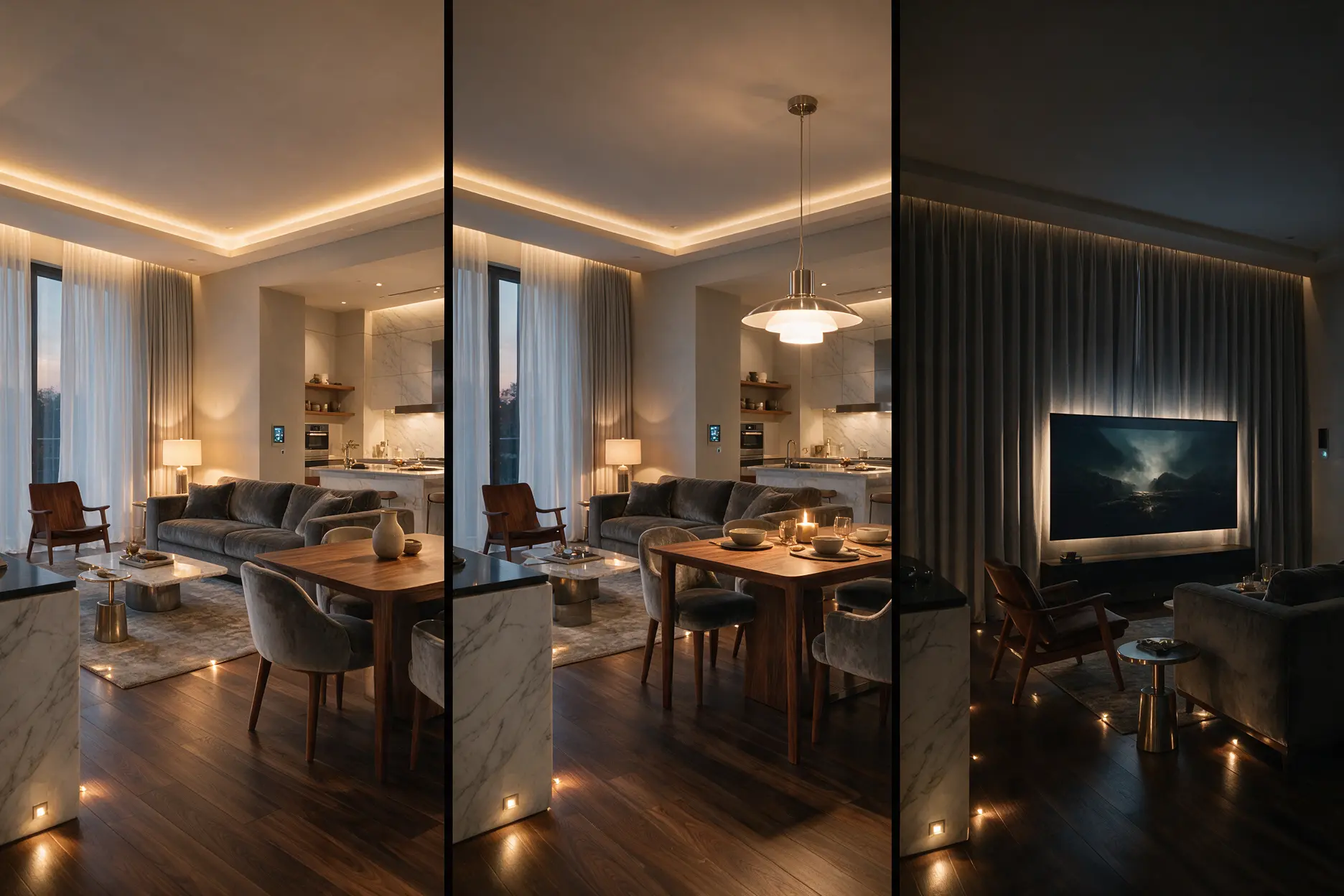 Smart Lighting Scenes for Luxury Homes: Design & Automation